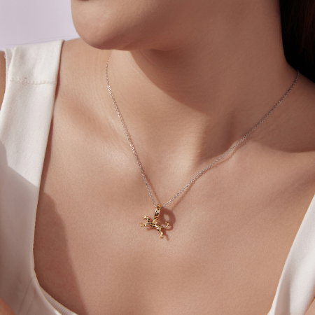 Pandantiv argint leopard cu Zirconia [7]