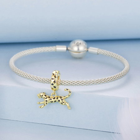 Pandantiv argint leopard cu Zirconia [4]