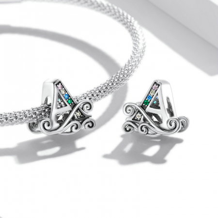 Pandantiv argint litera A [3]