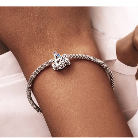 Pandantiv argint litera A [5]