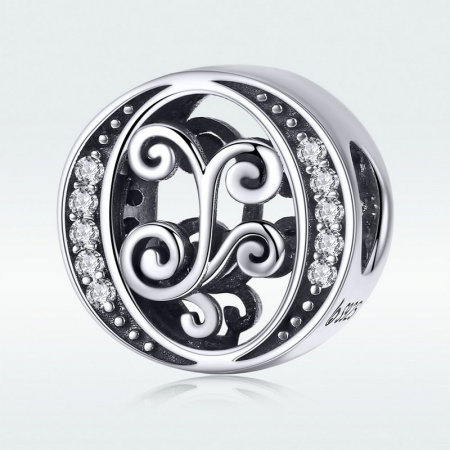 Pandantiv argint litera O [8]