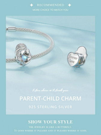 Pandantiv argint mama si copilul [12]