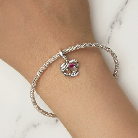 Pandantiv argint mama si pruncul [4]