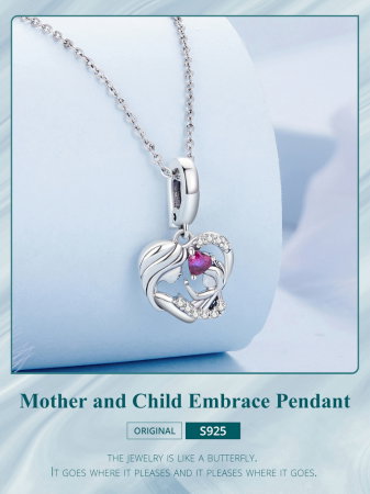 Pandantiv argint mama si pruncul [13]