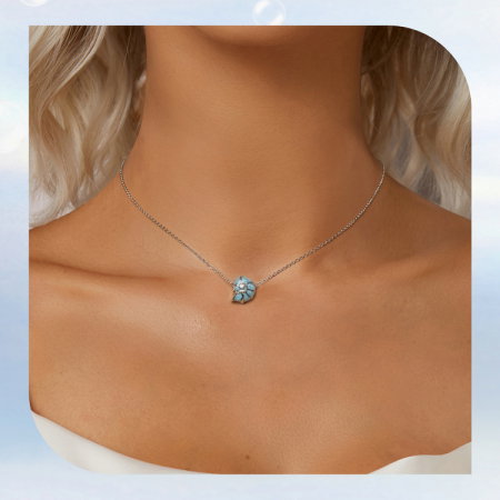 Pandantiv argint melc de mare [14]