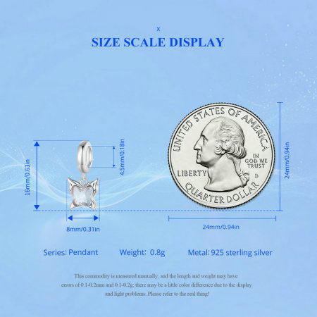 Pandantiv argint fluturas [18]