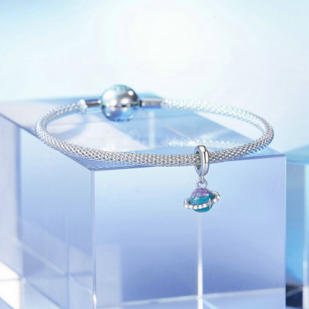 Pandantiv argint mini planeta [6]