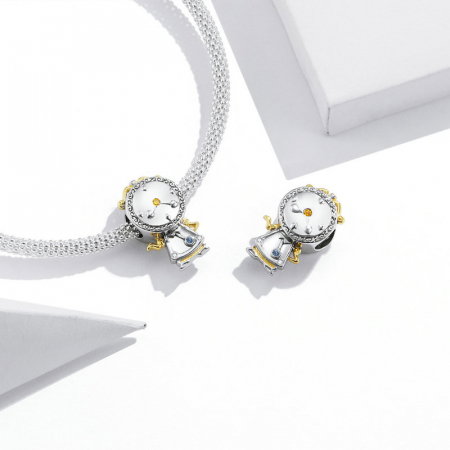Pandantiv argint  orologiu cu pendul [3]