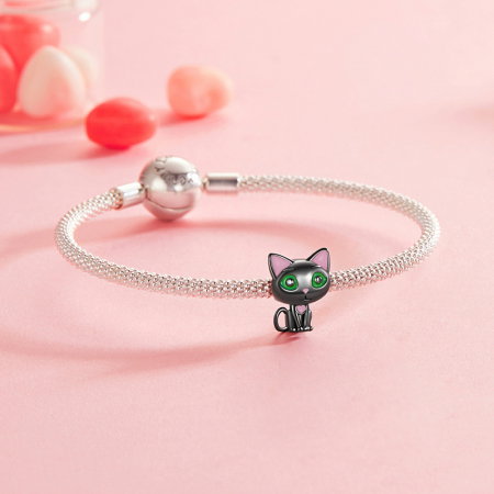 Pandantiv argint Pisicuta Neagra [5]