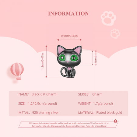 Pandantiv argint Pisicuta Neagra [8]