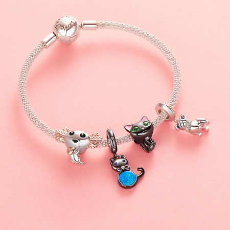 Pandantiv argint Pisicuta Neagra [6]