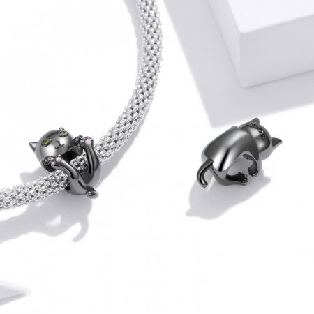 Pandantiv argint  pisicuta neagra [3]