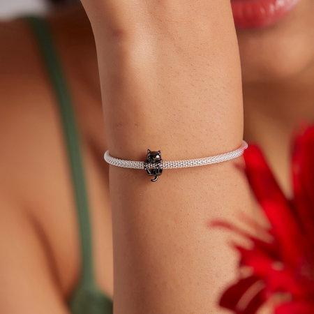 Pandantiv argint  pisicuta neagra [1]