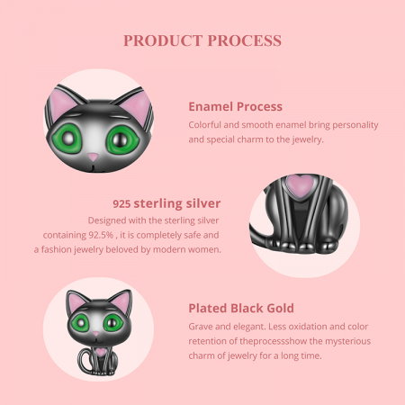 Pandantiv argint Pisicuta Neagra [7]