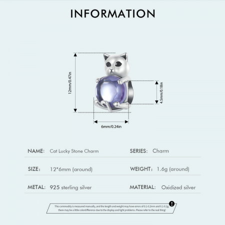 Pandantiv argint pisicuta norocoasa [7]