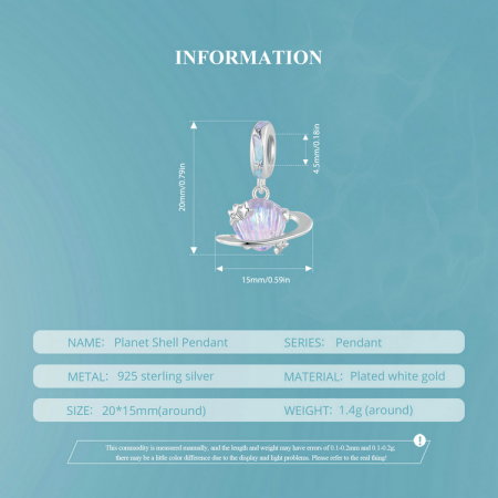 Pandantiv argint planeta scoicilor [12]