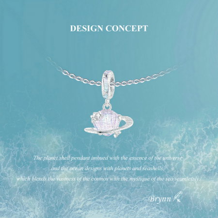 Pandantiv argint planeta scoicilor [14]