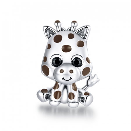 Pandantiv argint pui de girafa