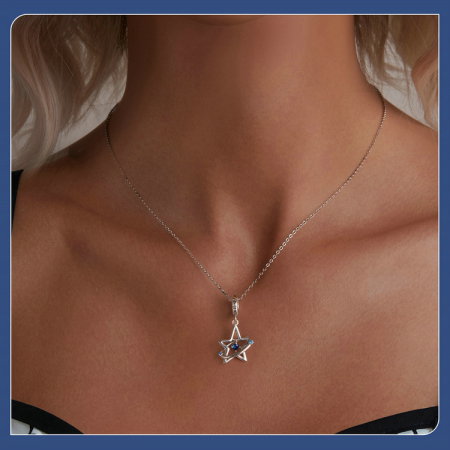 Pandantiv argint steaua visatoare [15]