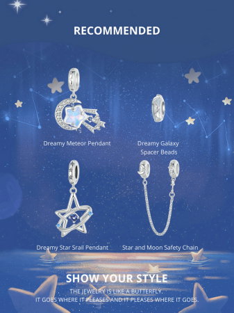 Pandantiv argint steaua visatoare [19]