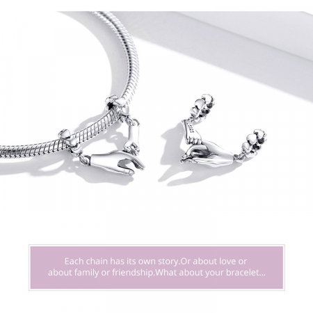 Pandantiv argint tinere de mana [6]