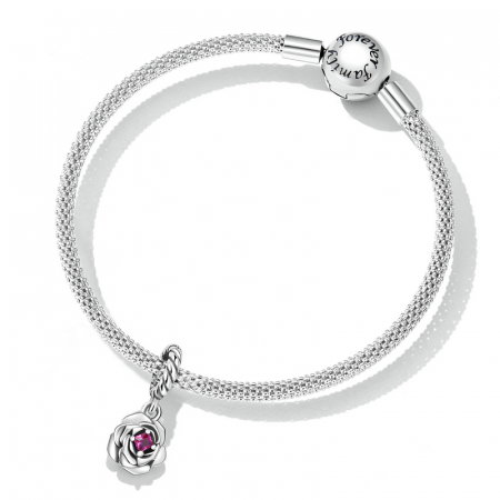 Pandantiv argint trandafir [4]