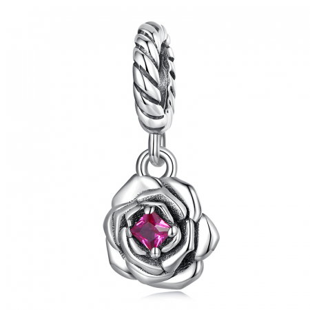 Pandantiv argint trandafir