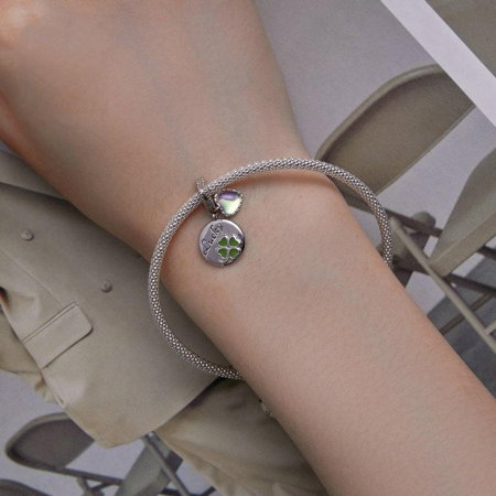 Pandantiv argint trifoi cu patru foi [2]