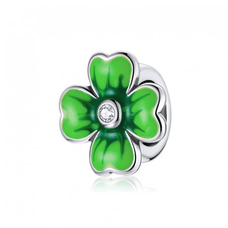 Pandantiv argint trifoi cu patru foi