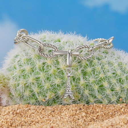 Pandantiv argint Turnul Eiffel [6]