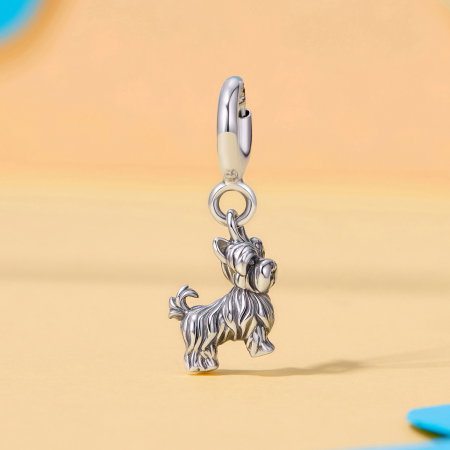 Pandantiv argint Yorkshire Terrier cu inchizatoare [2]