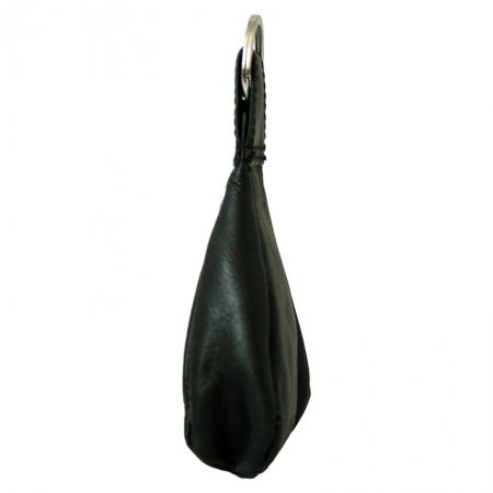 Portchei piele naturala Bellugio PCH25 albastru Navy [4]