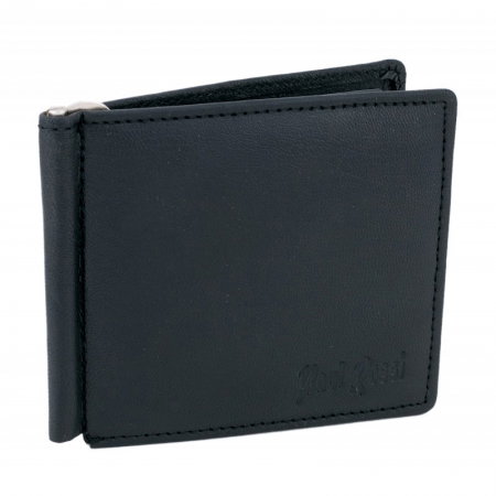 Portbancnota piele naturala Paul Rossi PBA01 Negru [1]