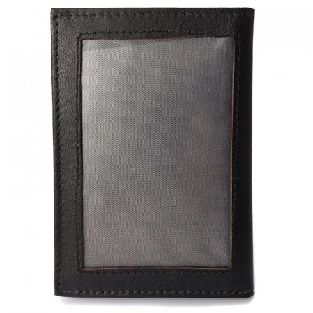 Portcard piele naturala Bellugio PCA40 Negru [3]