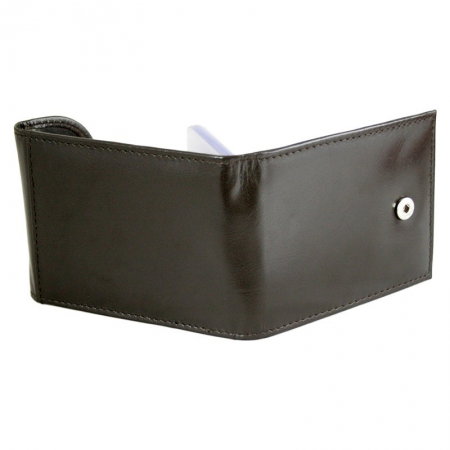 Portcard piele naturala Bellugio PCA41 Maron [4]