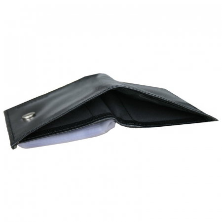 Portcard piele naturala Bellugio PCA36 Negru [2]