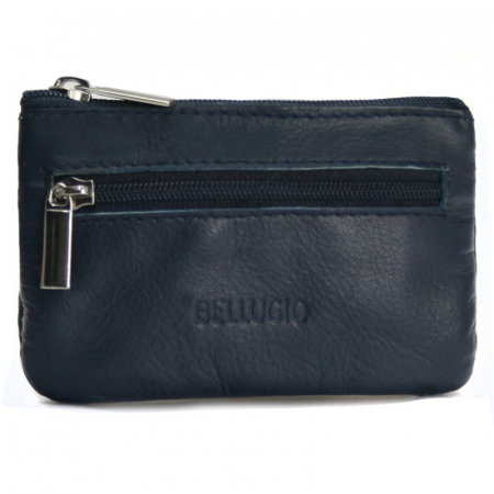 Portchei Albastru piele naturala Bellugio PCH54 [4]