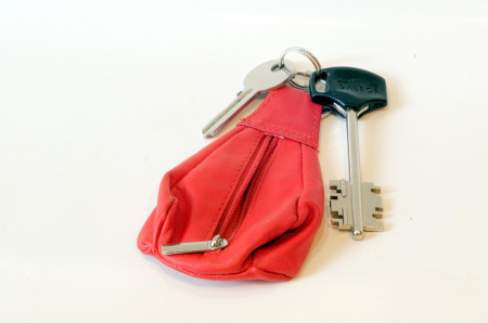 Portchei piele naturala Bellugio PCH06 Rosu [3]