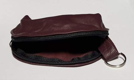 Portchei piele naturala Maron pentru chei lungi PCH70 [2]