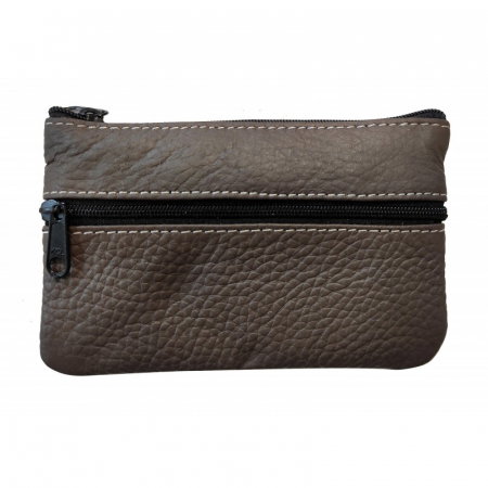 Portchei piele naturala incapator cu 3 compartimente, PCH360 [0]