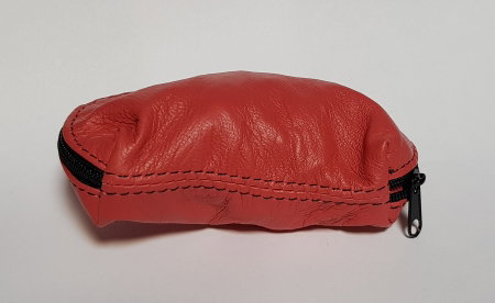 Portchei piele naturala Magenta pentru chei lungi PCH71 [2]