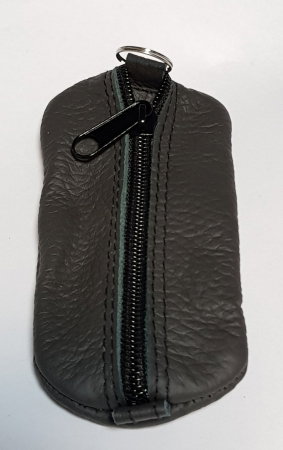 Portchei piele naturala Gri pentru chei lungi PCH66 [0]