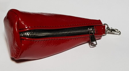 Portchei piele naturala Rosu pentru chei lungi PCH61 [5]