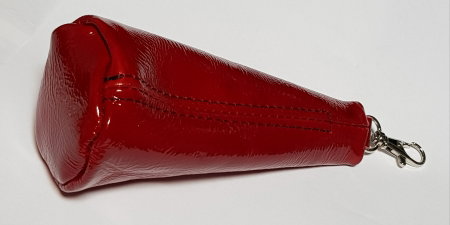 Portchei piele naturala Rosu pentru chei lungi PCH61 [3]