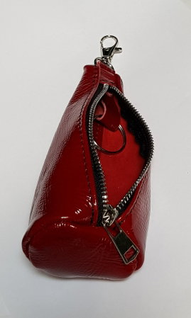 Portchei piele naturala Rosu pentru chei lungi PCH61 [7]