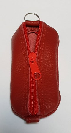 Portchei piele naturala Rosu pentru chei lungi PCH63 [1]