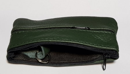 Portchei piele naturala Verde pentru chei lungi PCH83 [1]