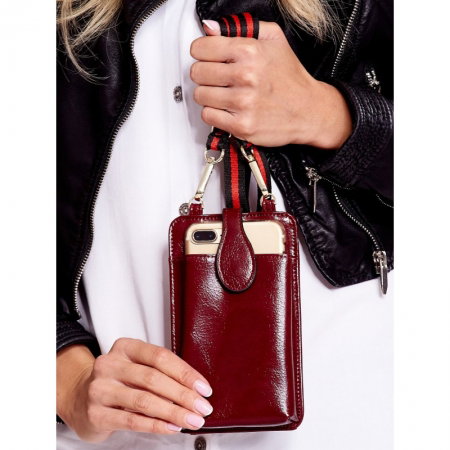 Portdocument (mini-borseta de umar) cu husa telefon din piele ecologioca (PU)   BOR10 [8]