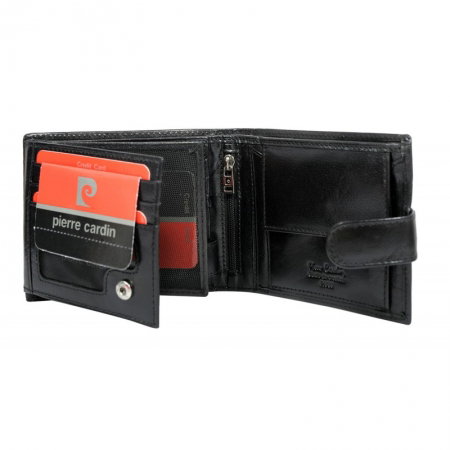 Set cadou din piele naturala, Negru, PORM633 [1]