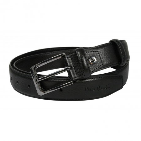 Portofel barbati + curea (set piele naturala) Pierre Cardin PORM88 Negru [4]